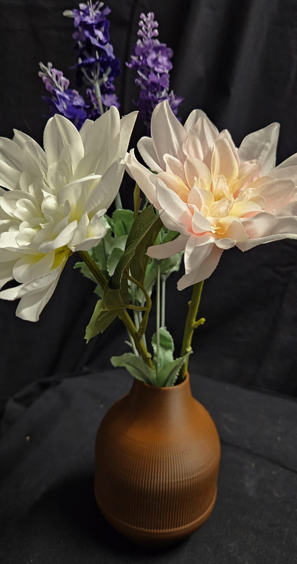 Vase «Harmonie», kleine strukturierte Blumenvase