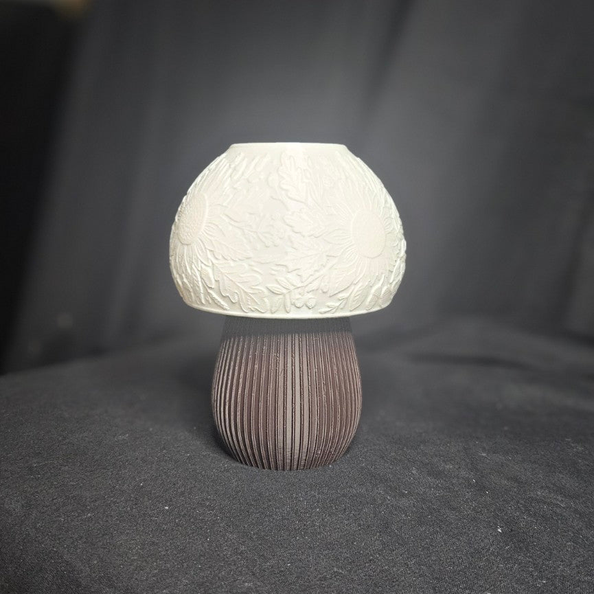 3D-gedruckte Pilz-Lichter – verschiedene Motive