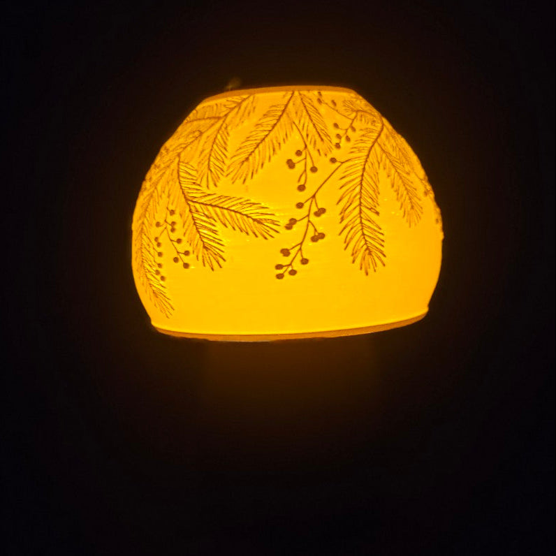 3D-gedruckte Pilz-Lichter – verschiedene Motive