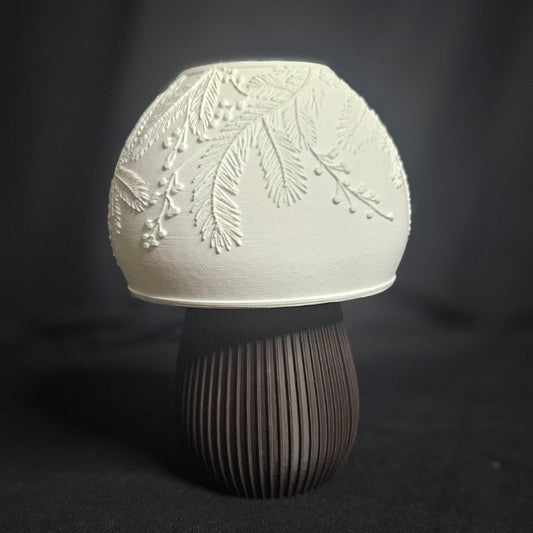 3D-gedruckte Pilz-Lichter – verschiedene Motive
