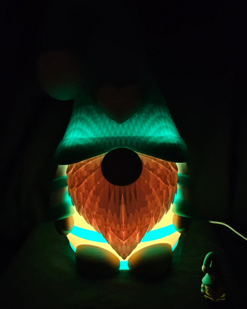 Herzwichtel – 3D-gedruckter Deko-Wichtel