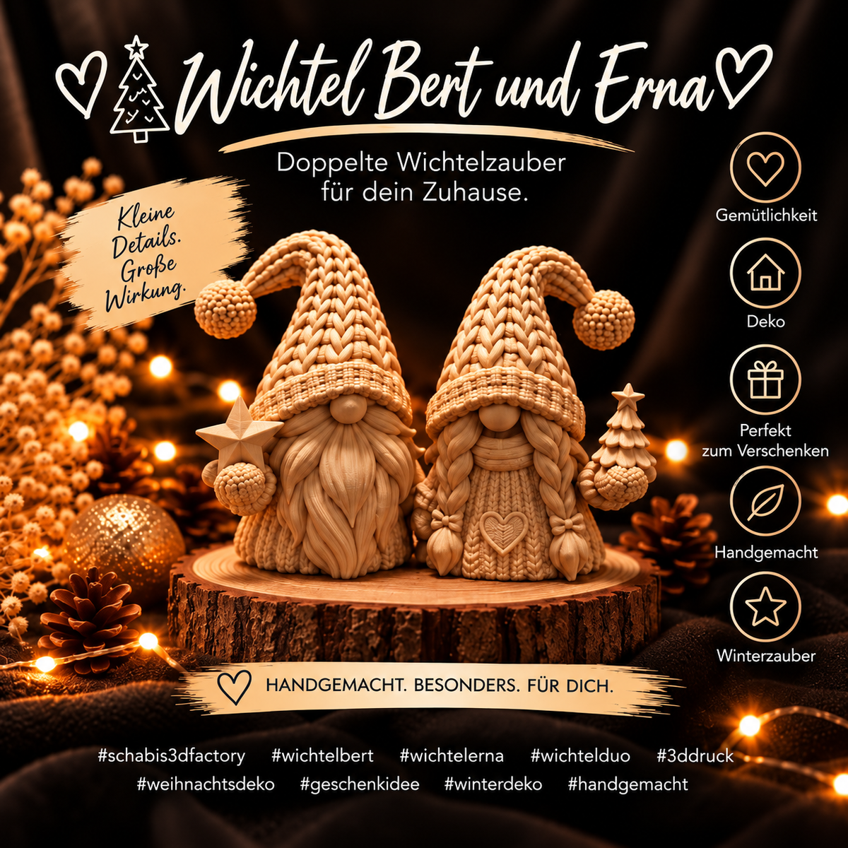 Wichtel Bert und Erna – Doppelter Weihnachtszauber