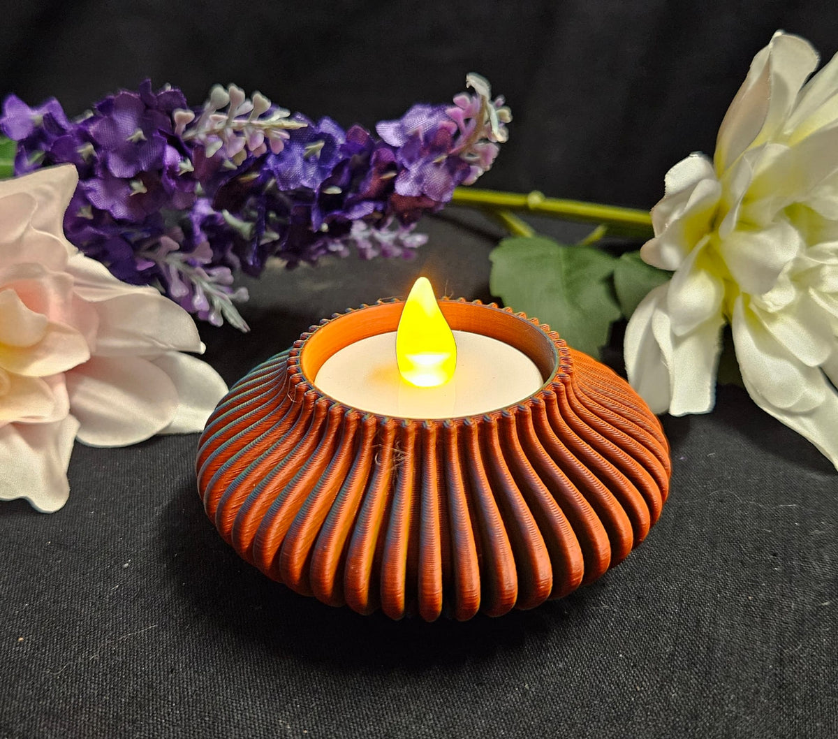 🕯️Herz-Teelichthalter „Rippen-Design🕯️
