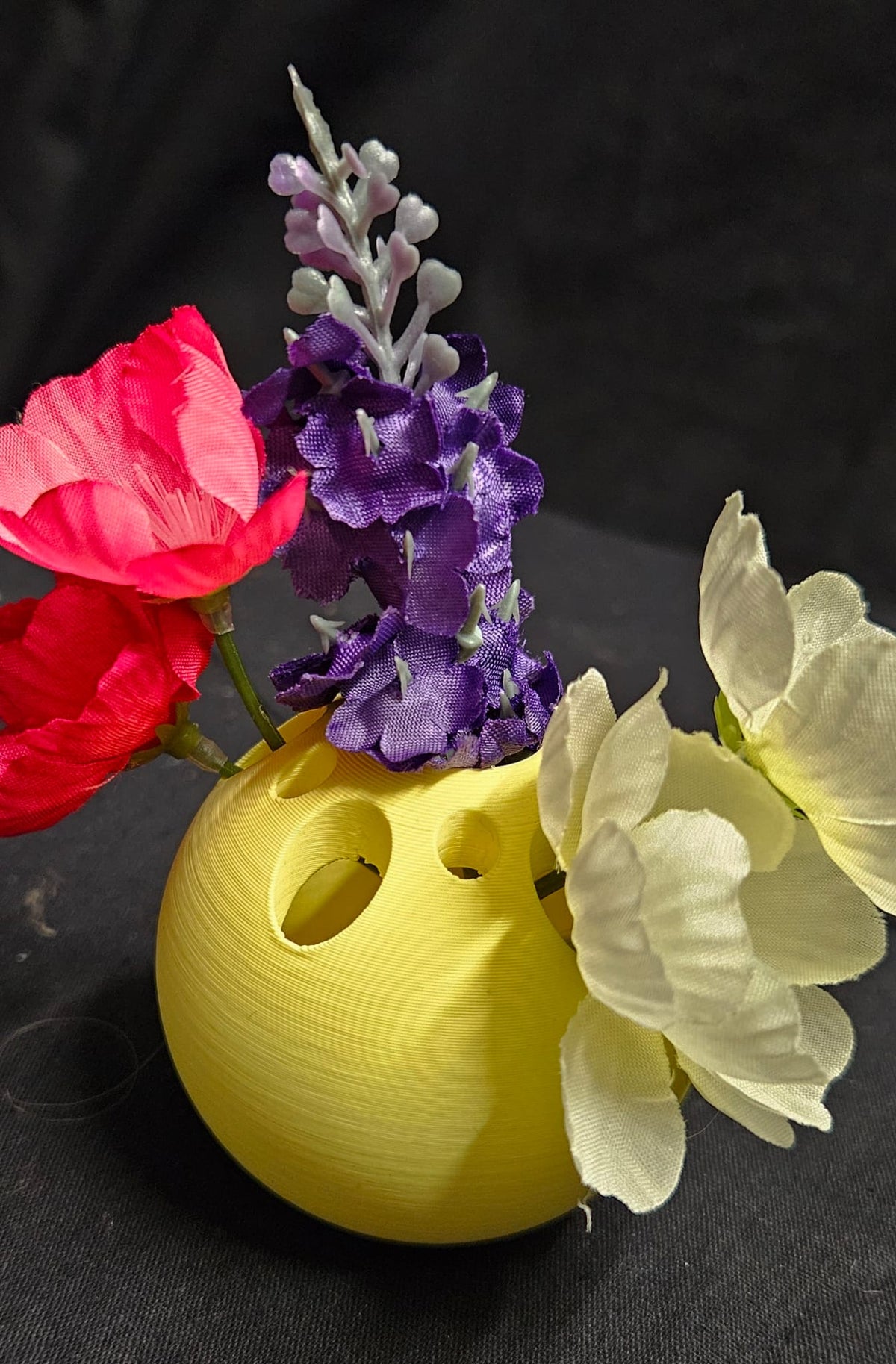 🌸 Blumenvase „Kugelzauber“ – klein, modern & vielseitig🌸