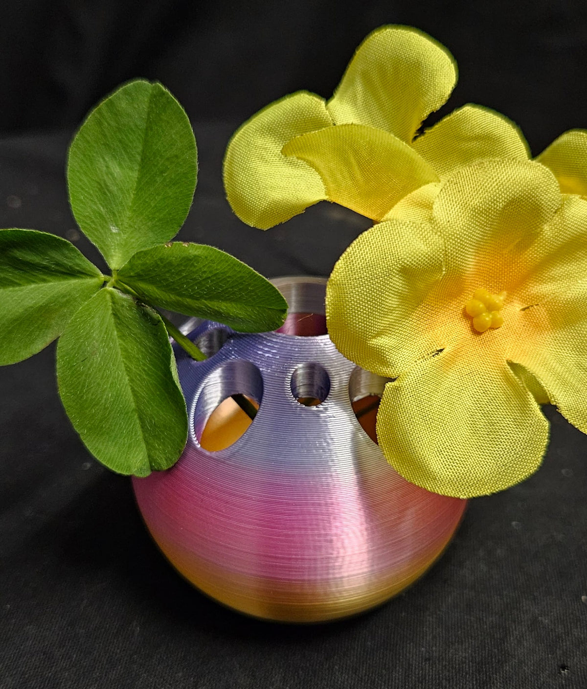 🌸 Blumenvase „Kugelzauber“ – klein, modern & vielseitig🌸